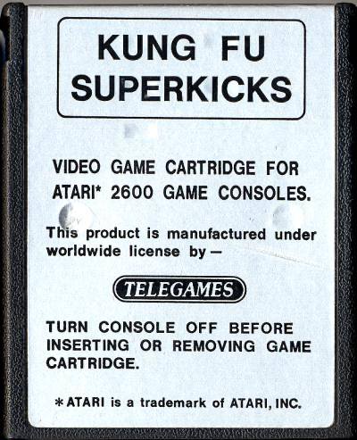 Kung-Fu Superkicks - Atari 2600