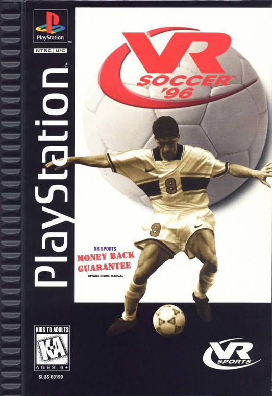 VR Soccer 96 (Long Box) - PS1