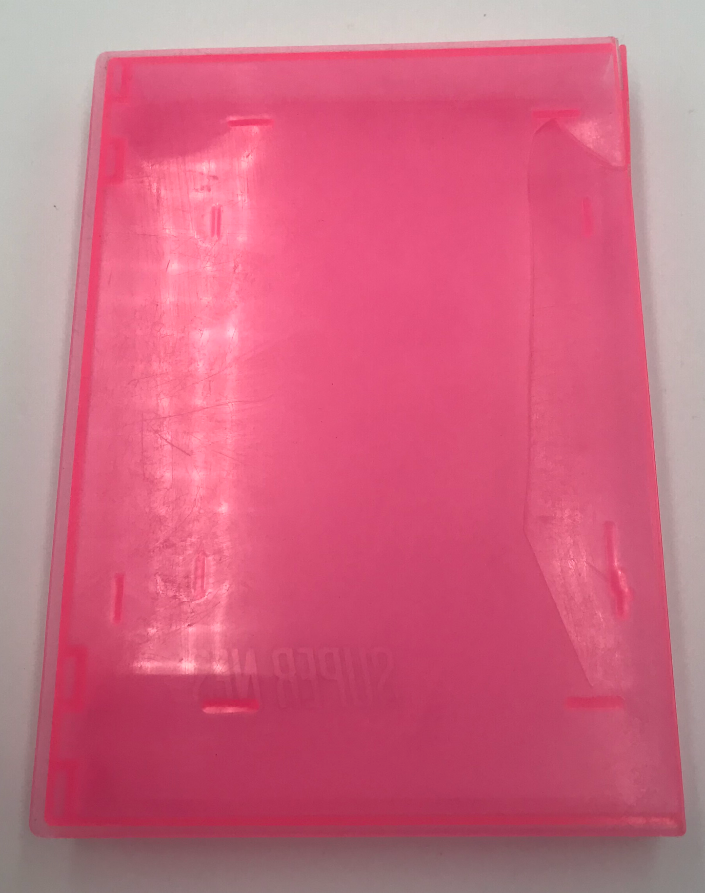 Cartridge Case | Official Clear Pink - SNES