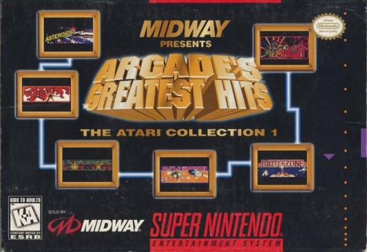 Arcade's Greatest Hits: The Atari Collection 1 - SNES