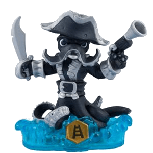 Dark Wash Buckler - Skylander SWAP Force In-Game Variant Character