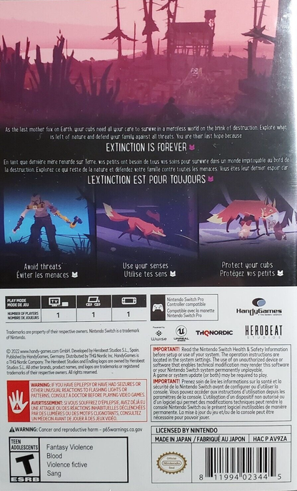 Endling: Extinction Is Forever - Switch