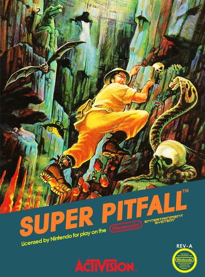 Super Pitfall (5-Screw) - NES