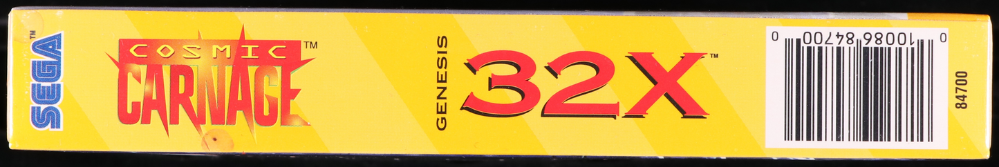 Cosmic Carnage SEGA 32X 9.6 A+ - NEBRASKA COLLECTION