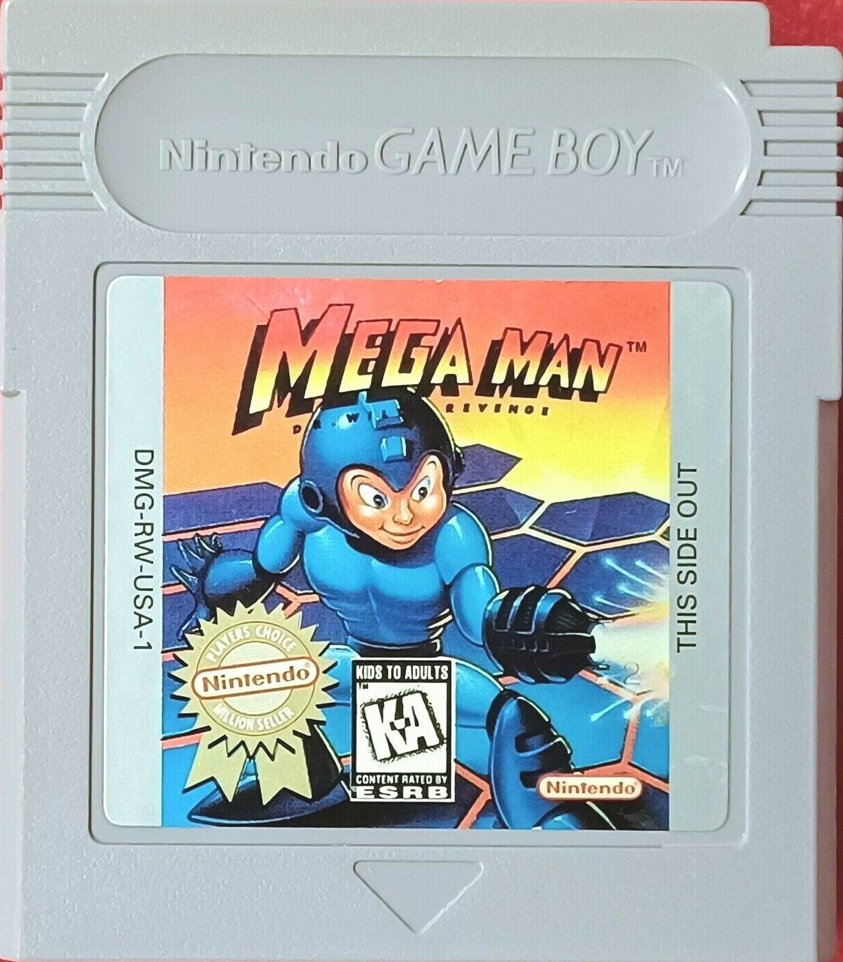 Mega Man: Dr. Wily's Revenge (Player's Choice) - Game Boy