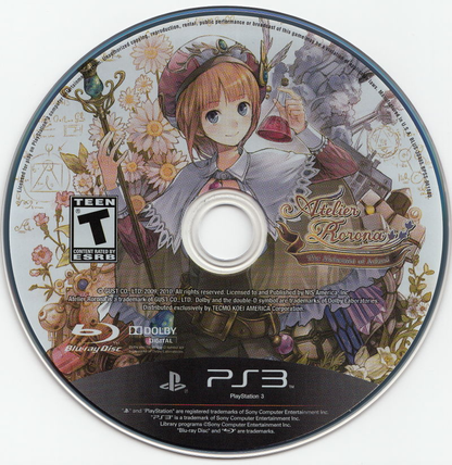 Atelier Rorona: The Alchemist of Arland - PS3
