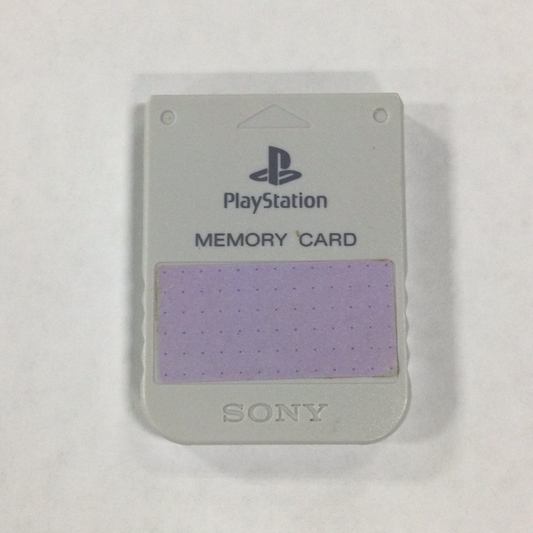 Memory Card PS1 Official Gray - Sony Playstation