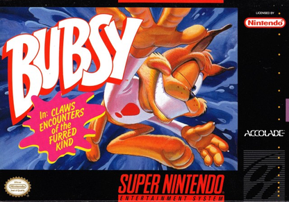 Bubsy: Claws Encounter of the Furred Kind - SNES