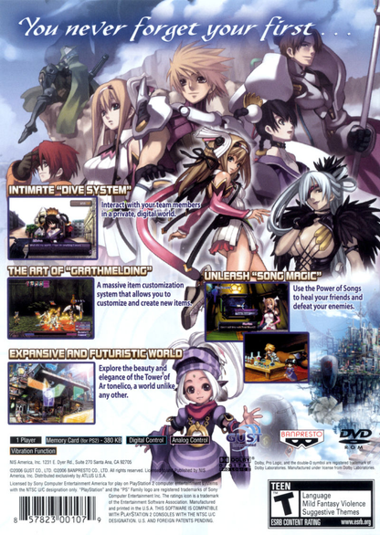 Ar Tonelico: Melody of Elemia - PS2