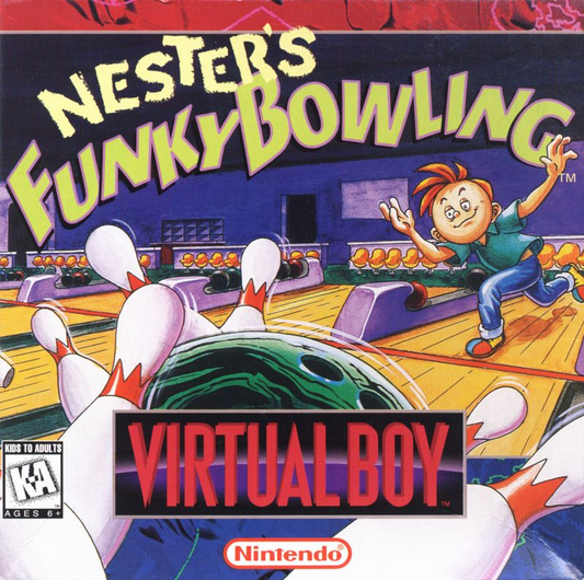 Nester's Funky Bowling - Nintendo Virtual Boy