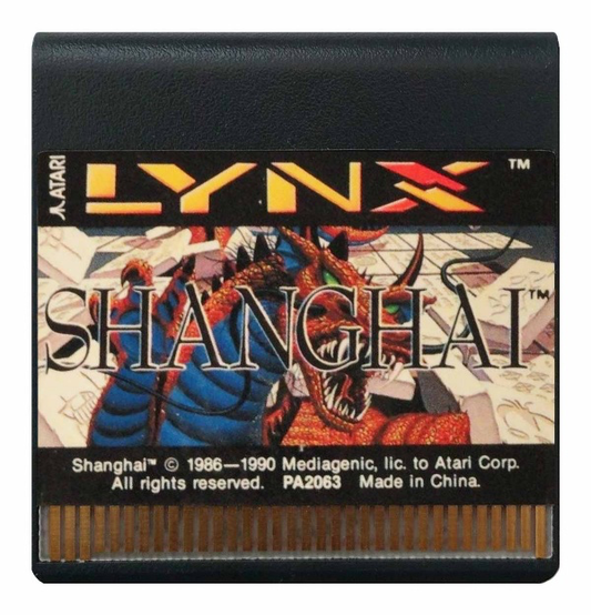 Shanghai - Atari Lynx