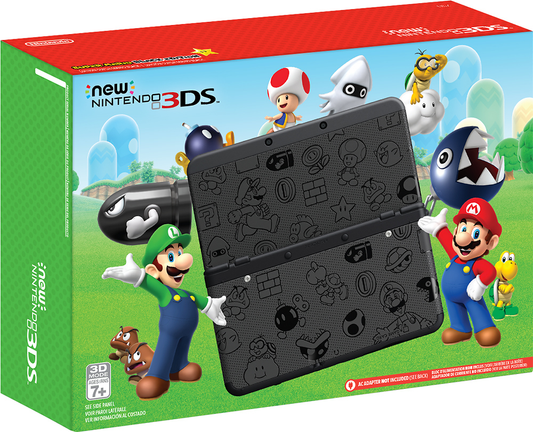 Console System | Super Mario Black Edition - 3DS