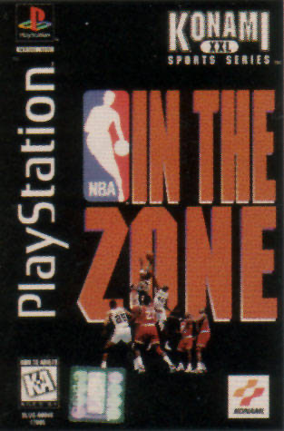 NBA in the Zone (Long Box) - PS1