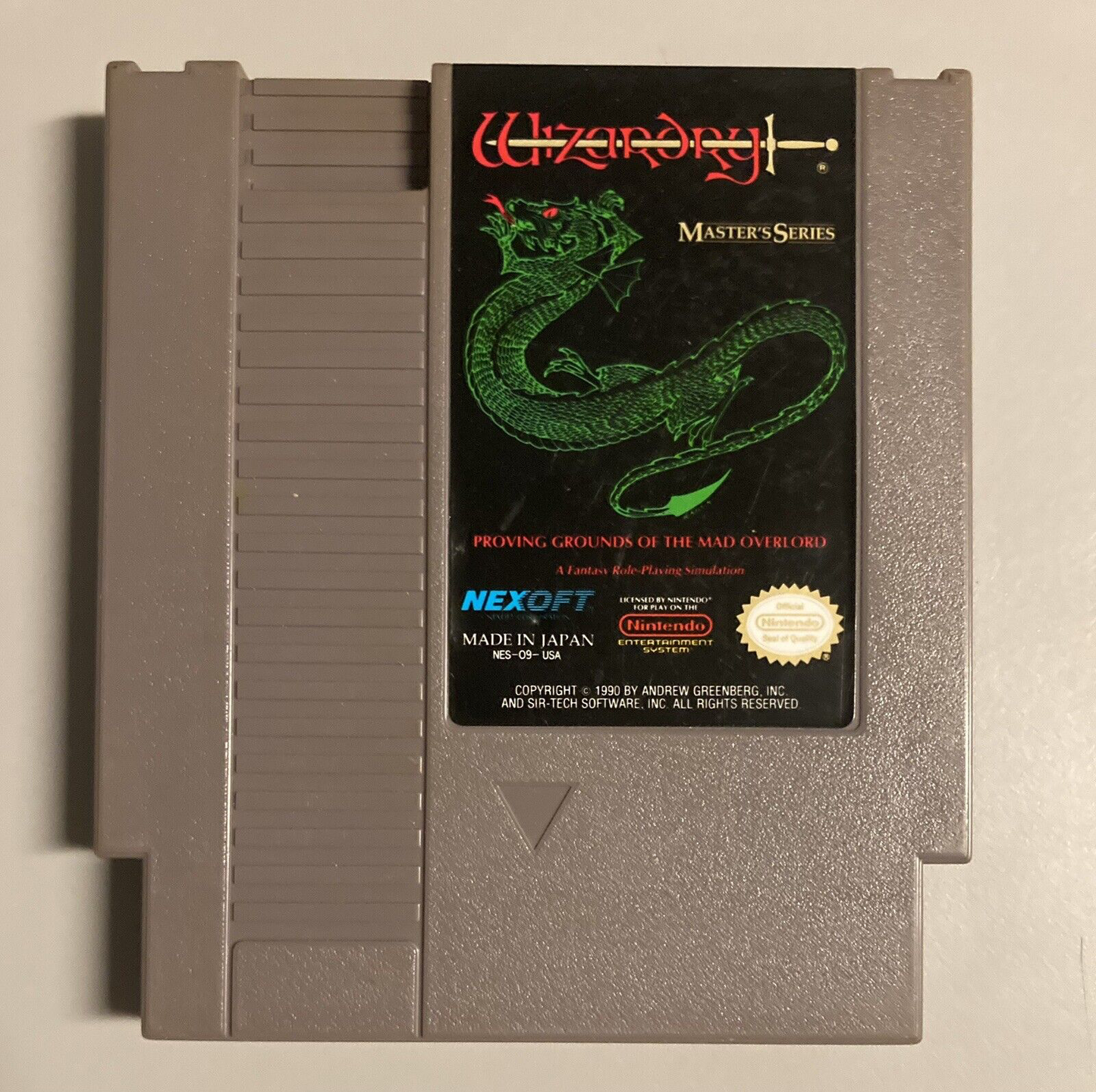 Wizardry Proving Grounds of the Mad Overlord - NES
