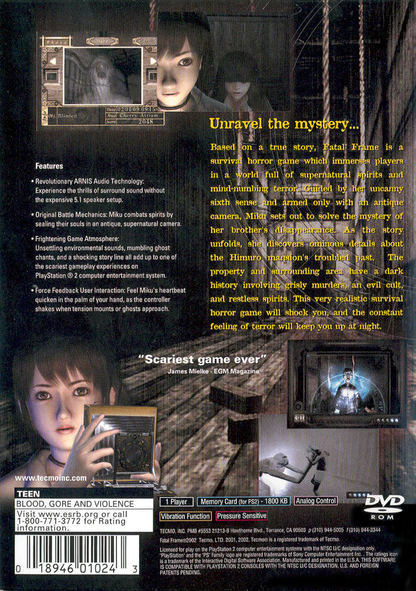Fatal Frame - PS2