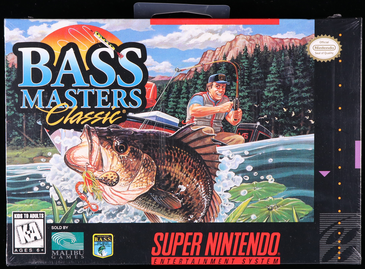 Bass Masters Classic SNES 9.2 A+ - NEBRASKA COLLECTION