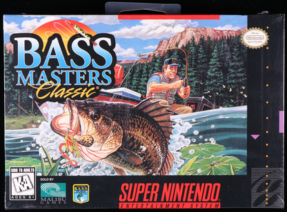 Bass Masters Classic SNES 9.2 A+ - NEBRASKA COLLECTION