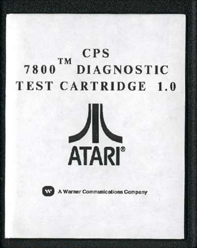Diagnostic Test Cartridge - Atari 7800