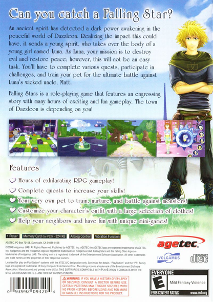 Falling Stars - PS2