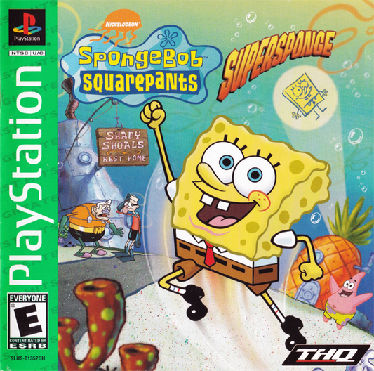 SpongeBob SquarePants Super Sponge - Greatest Hits - PS1