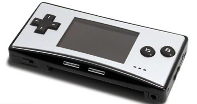 Console System | Silver and Black - GBA