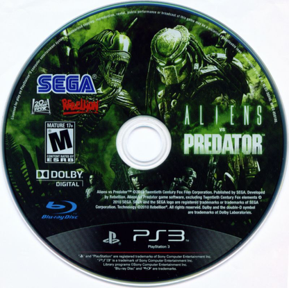 Aliens vs. Predator - PS3