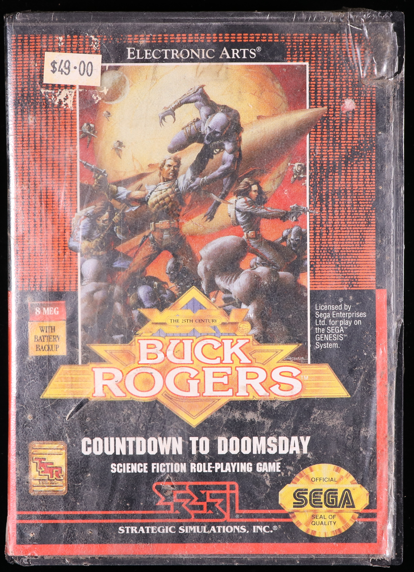 Buck Rogers: Countdown to Doomsday SEGA GENESIS 9.0 C+ - NEBRASKA COLLECTION