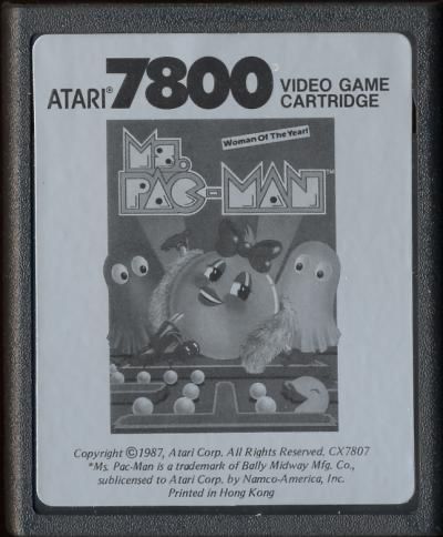 Ms. Pac-Man - Atari 7800