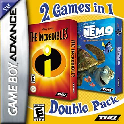 Incredibles and Finding Nemo - GBA