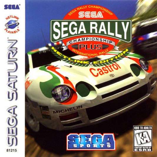 Sega Rally Championship - Netlink Edition - Sega Saturn