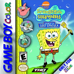 Spongebob Squarepants Legend of the Lost Spatula - GBC