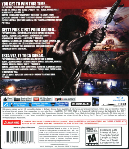 Rambo: The Video Game - PS3