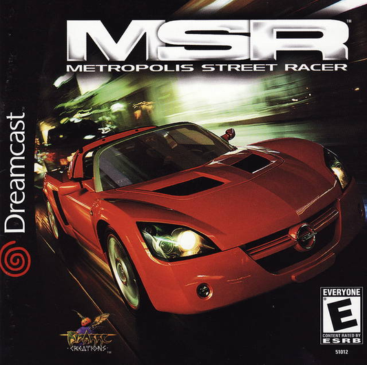 MSR: Metropolis Street Racer - Dreamcast