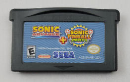Sonic Advance & Sonic Pinball Party - GBA
