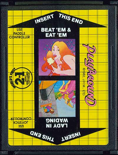 Beat 'Em and Eat 'Em / Lady In Wading - Atari 2600