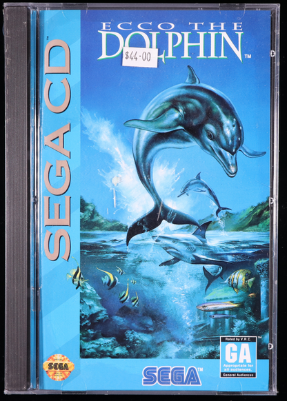 Ecco The Dolphin SEGA CD 9.6 A+ - NEBRASKA COLLECTION