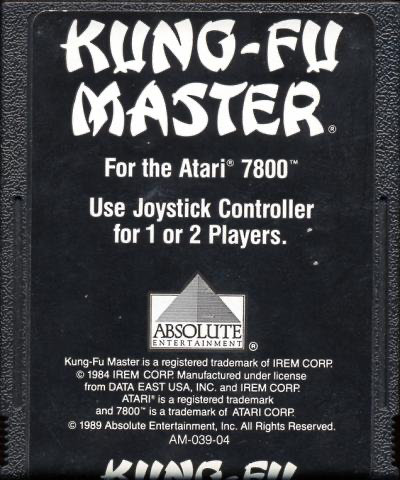 Kung-Fu Master - Atari 7800