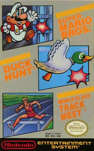Super Mario Bros. / Duck Hunt / World Class Track Meet - NES