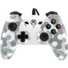Power A  Wired Controller Arctic White Camo - Xbox One