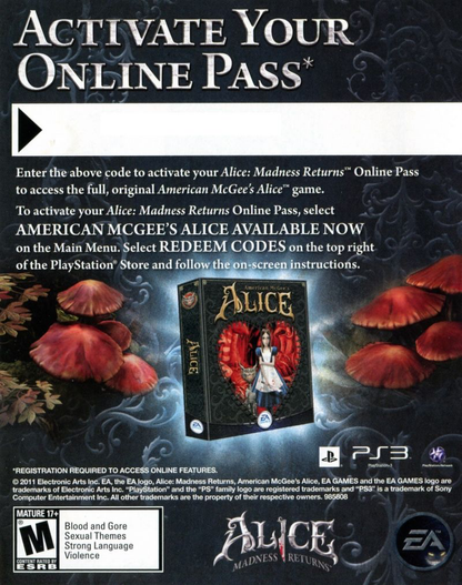 Alice: Madness Returns - PS3