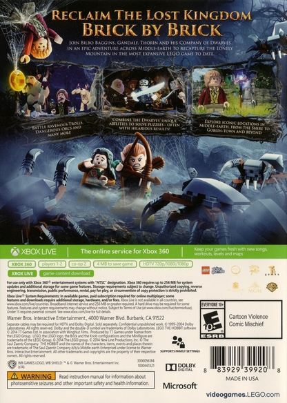 LEGO Hobbit, The - Xbox 360