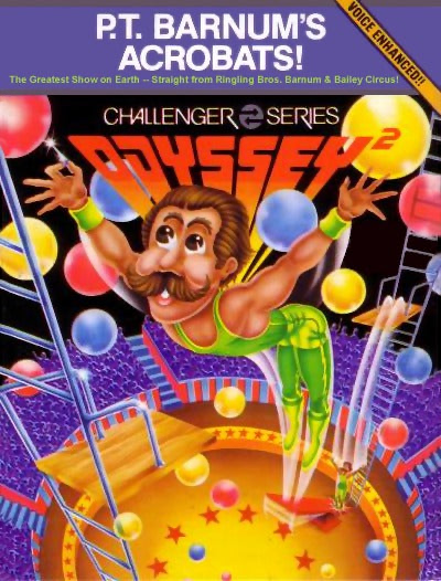 P.T. Barnum's Acrobats! - Magnavox Odyssey 2