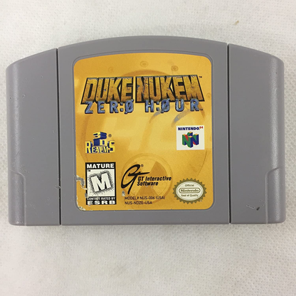 Duke Nukem Zero Hour - N64