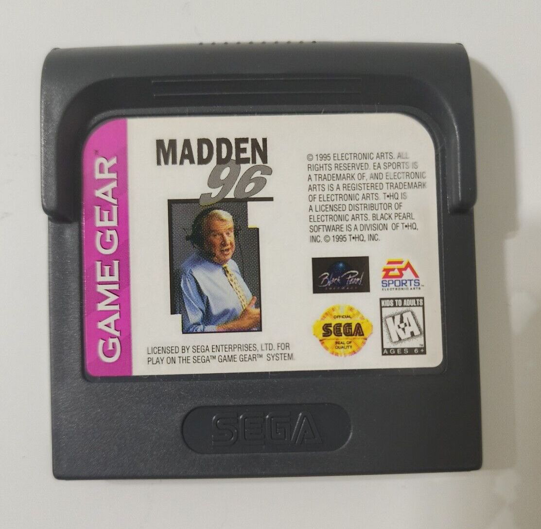Madden 96 - Game Gear