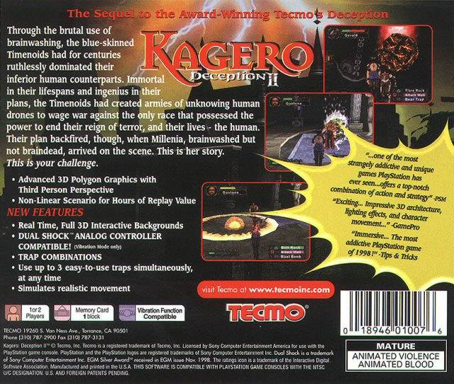 Kagero: Deception 2 - PS1