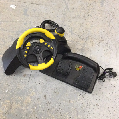 MadCatz MC2 Multi Race Wheel Yellow/Black - PS2