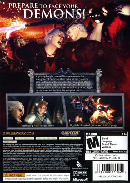 Devil May Cry 4 - Xbox 360