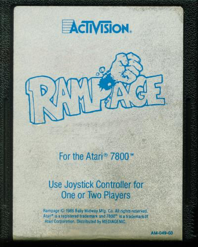Rampage - Atari 7800