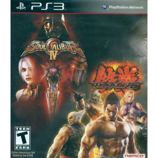 Soul Calibur 4 + Tekken 6 Dual Pack - PS3