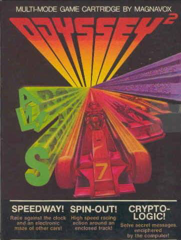 Speedway!   Spinout!   Crypto-Logic! - Magnavox Odyssey 2